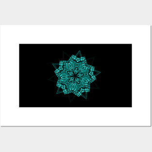 StarTech in Teal Posters and Art